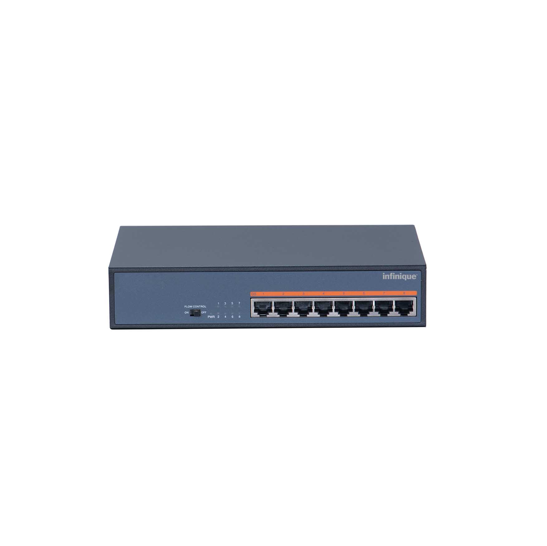 Infinique I2000U Series 8 Ports Access Switch