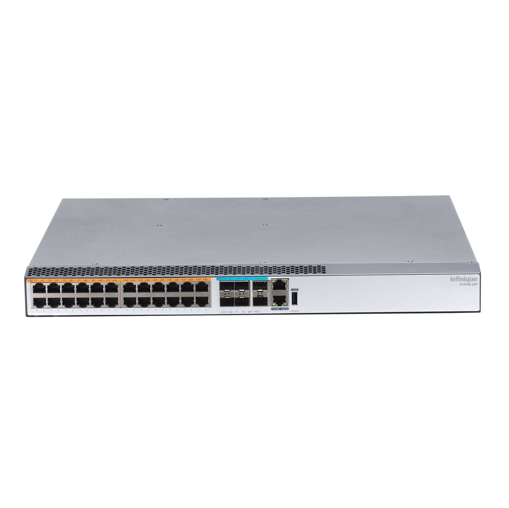 Infinique I5350M Series 30 Ports PoE+ Campus Switch