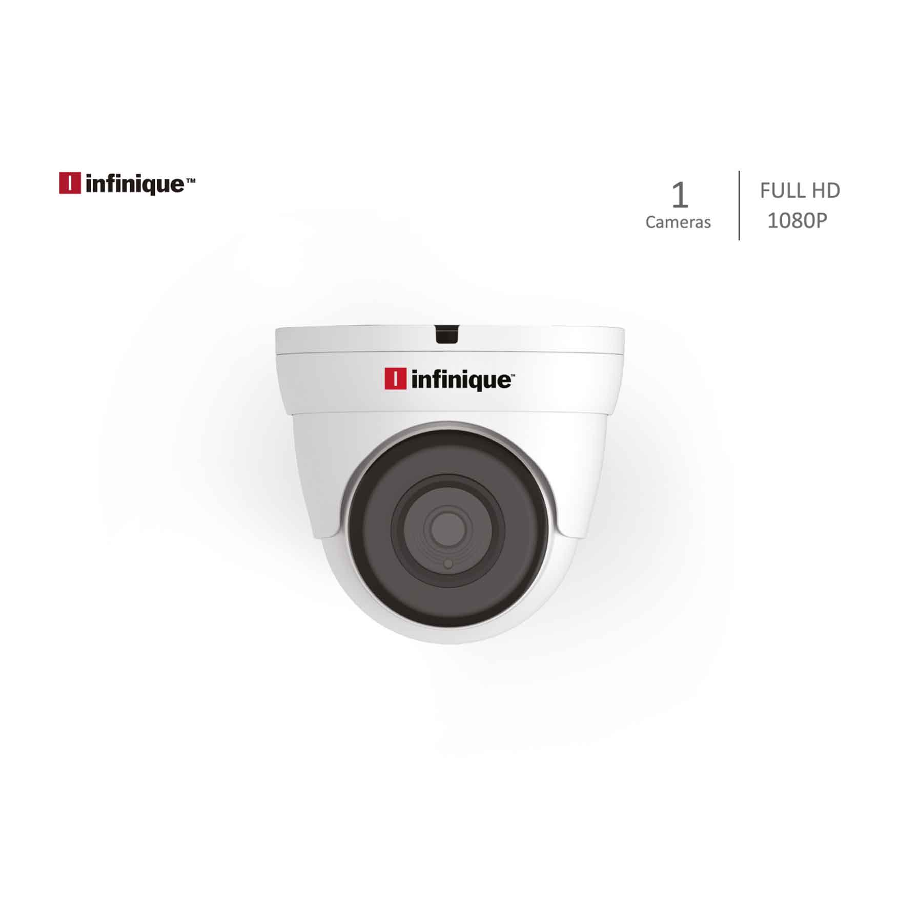 Infinique 2MP AHD Single Dome Camera Kit 