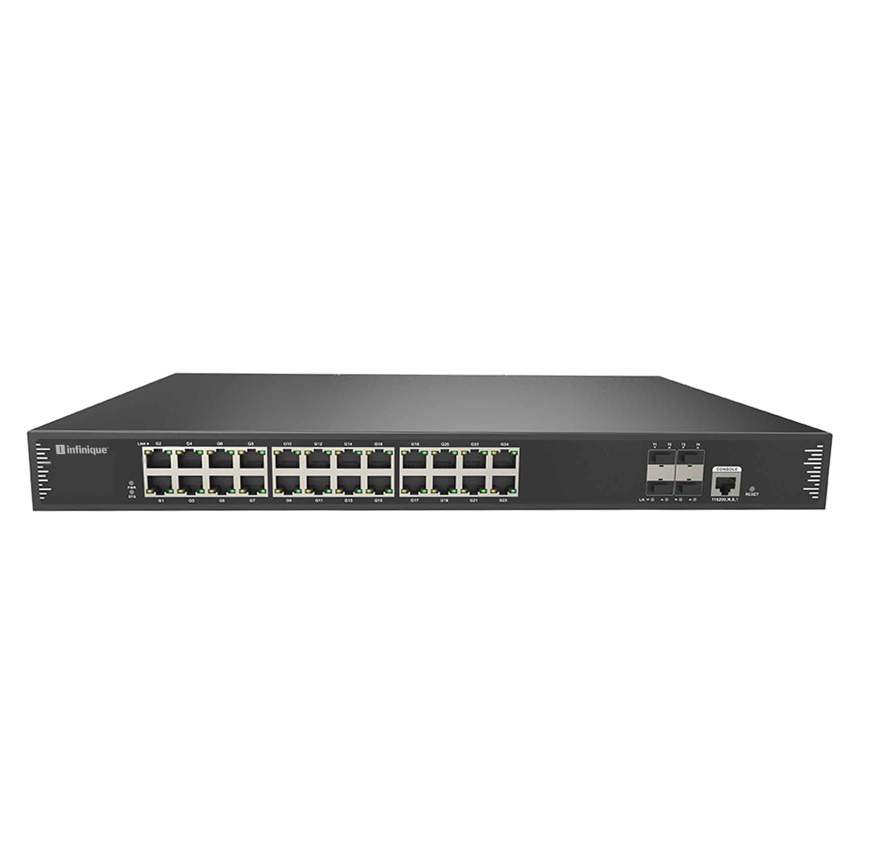 Infinique 24 SFP Ports Managed Network Switch 